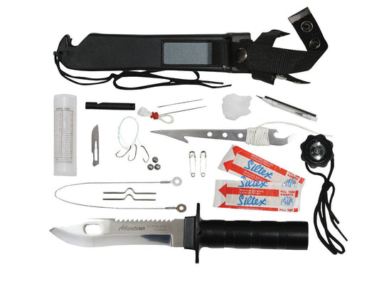 Deluxe Adventurer Survival Kit Knife