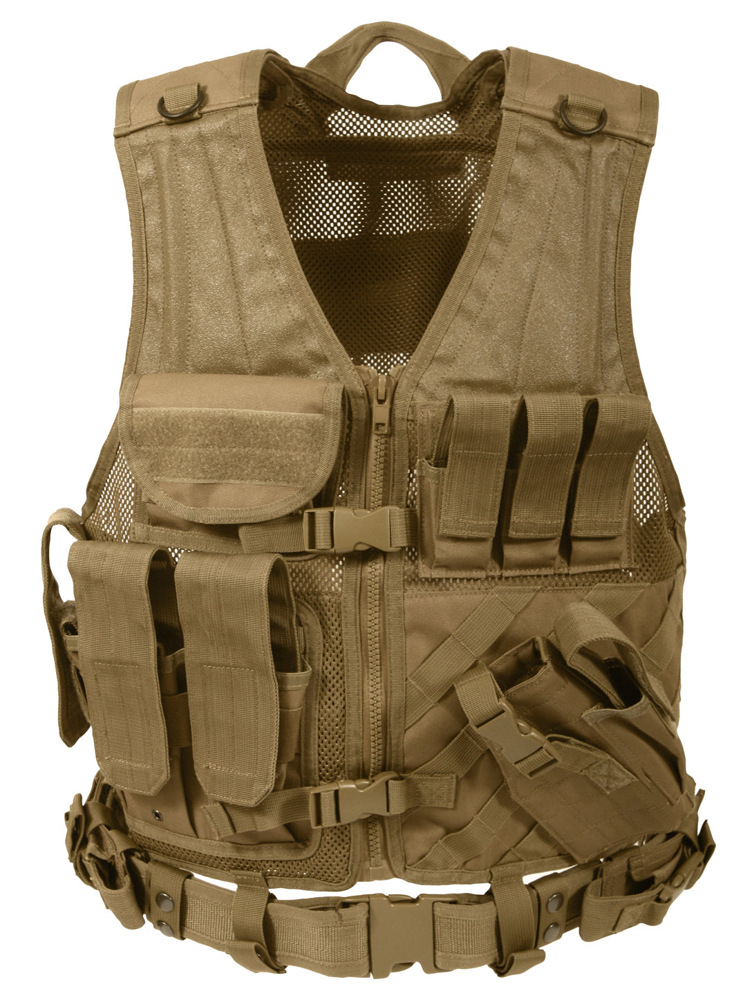 Cross Draw MOLLE Tactical Vest