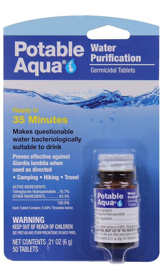 Potable Aqua Water Purification Tablets